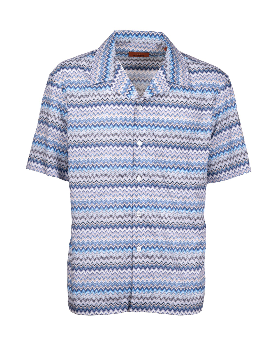 shop MISSONI  Camicia: Missoni camicia bowling in popeline di cotone zig zag con taschino.
Camicia taglio bowling.
Lavorazione in popeline di cotone.
Iconico motivo a zig zag decorativo.
Pratico taschino.
Composizione: 100%Cotone.
Made in Romania.. US25SJ05 BW00W0-S01FS number 4799480